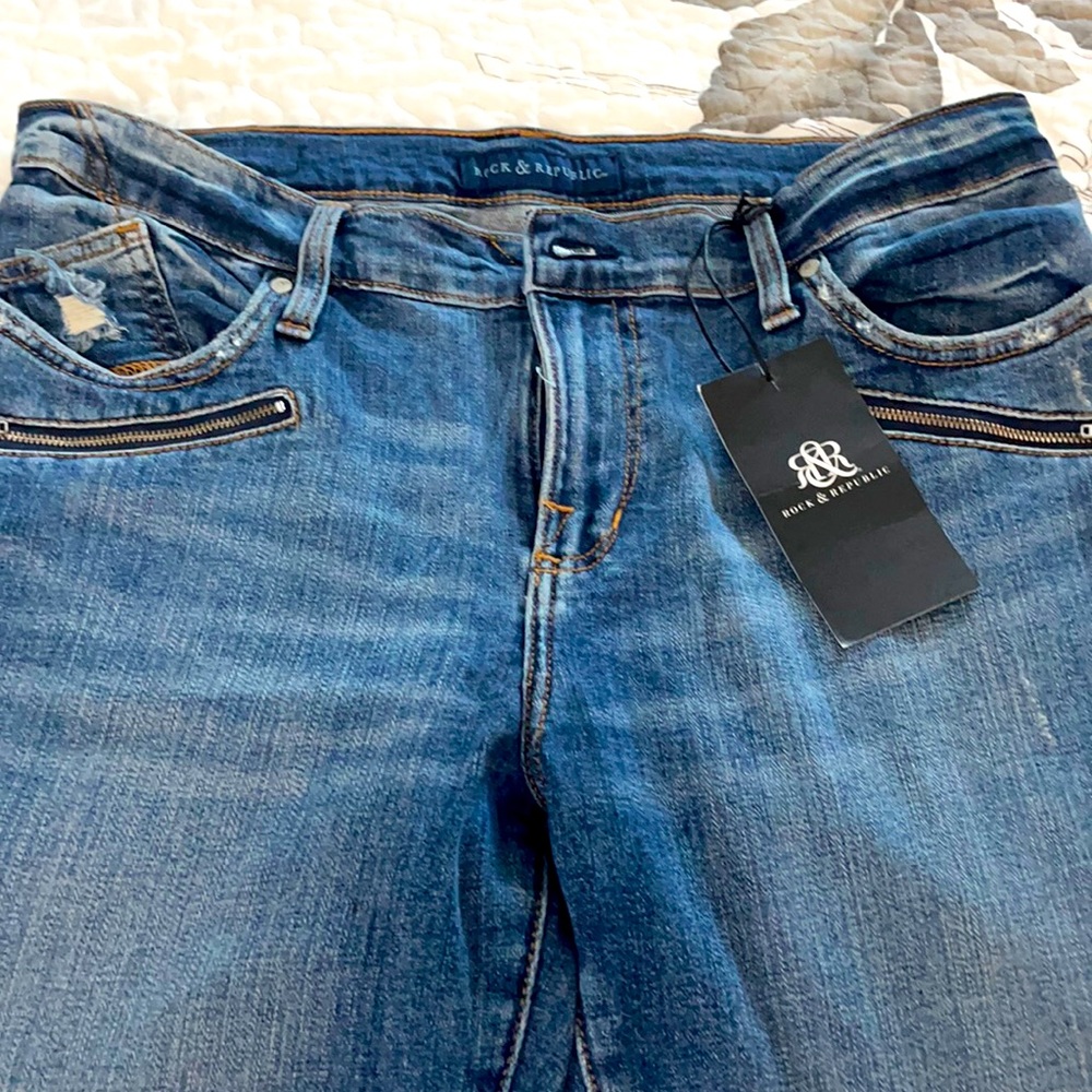 Rock & Republic Size 14 Kendall Jean Capri
